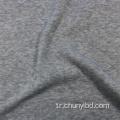 Heather Grey% 100 Polyester Bir Yan Fırça Fırça Atkılı Kabuklu Polar Kumaş Evde Tekstil